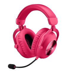 Logıtech G PRO X 2 Lightspeed Kablosuz Bluetooth Oyuncu Kulaklığı - Pembe
