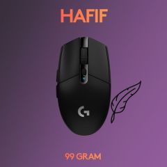 Logitech G G305 LIGHTSPEED 12.000 DPI Kablosuz Oyuncu Mouse - Siyah