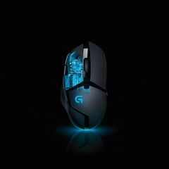 Logitech G402 Hyperion Fury 4.000 DPI Ultra Hızlı 500 IPS Oyuncu Mouse - Siyah
