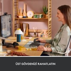 Logitech Lift Sessiz Kablosuz Ergonomik Dikey Mouse - Siyah 910-006473