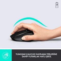 Logitech MK345 Kablosuz Türkçe Klavye Mouse Seti - Siyah 920-006514