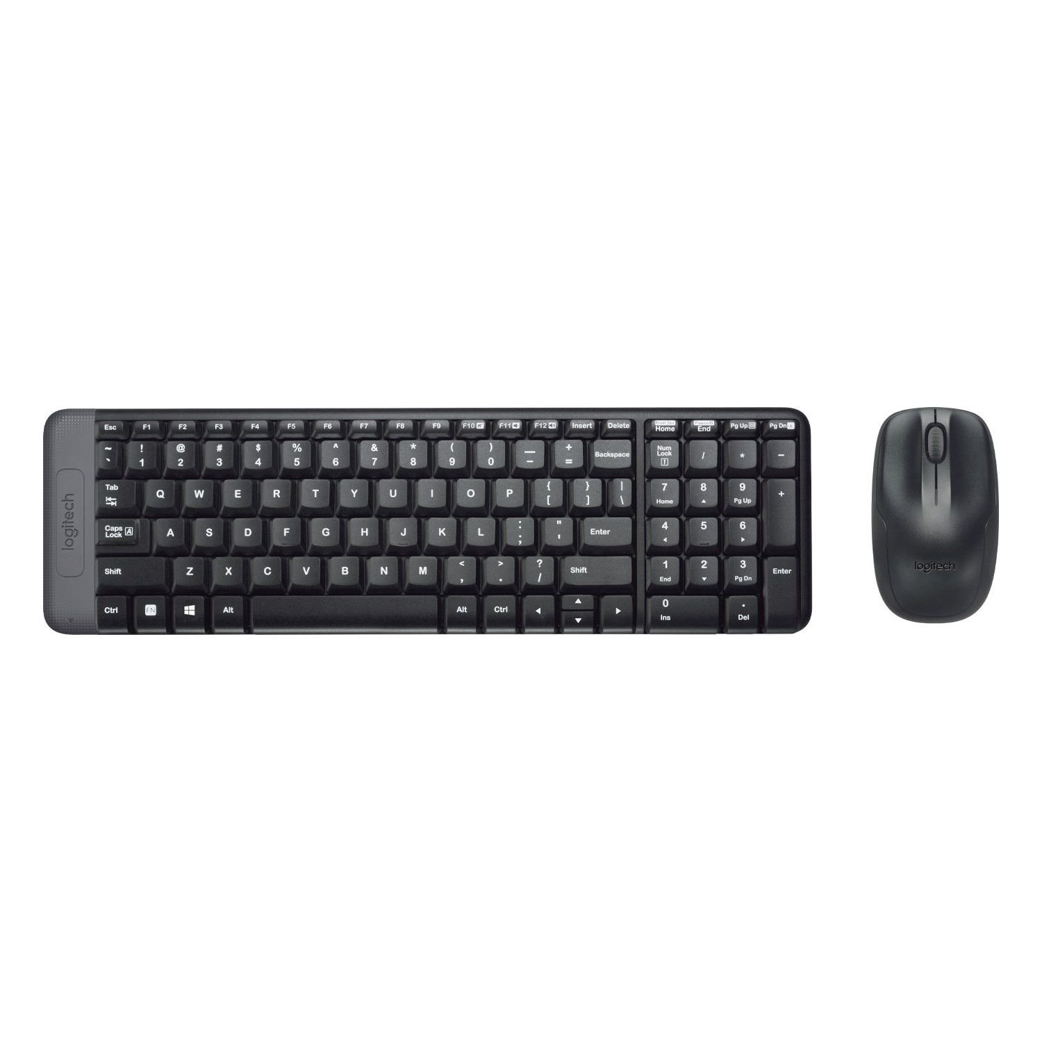 Logitech MK220 Kablosuz Türkçe Klavye Mouse Seti - Siyah 920-003163