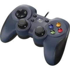 Logitech G F310 4 Tuşlu D-Pad ile Kablolu Gamepad - Lacivert 940-000138