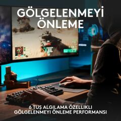 Logitech G413 SE Kablolu Türkçe Q Mekanik Oyuncu Klavyesi 920-010556