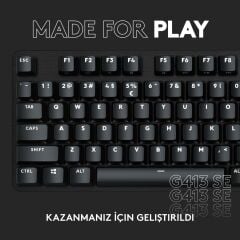 Logitech G413 SE Kablolu Türkçe Q Mekanik Oyuncu Klavyesi 920-010556