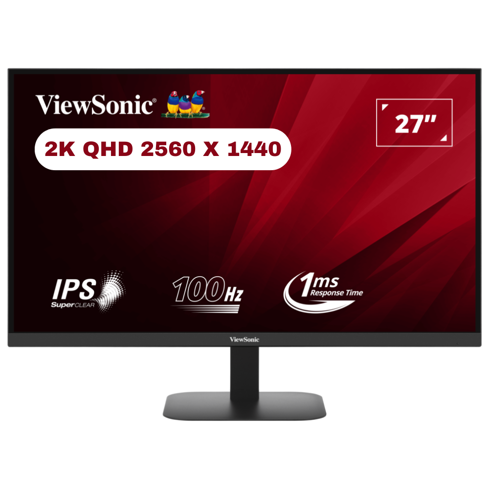 Viewsonic VA2708-2K-HD 27'' 1ms 100Hz (2xHDMI + DP) IPS 2K QHD 2560 x 1440 Monitör