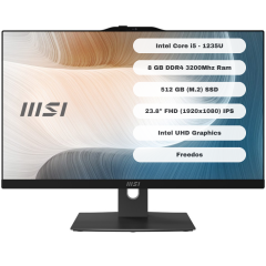 MSI MODERN AM242P 12M-1639XTR Intel Core i5 1235U 8GB 512GB SSD Freedos 23.8'' FHD All In One Bilgisayar