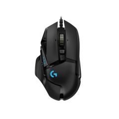 Logitech G G502 HERO LIGHTSYNC 25.600 DPI Yüksek Performanslı Kablolu Oyuncu Mouse - Siyah