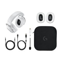 Logıtech G PRO X 2 Lightspeed Kablosuz Bluetooth Oyuncu Kulaklığı - Beyaz