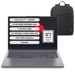 Lenovo Ideapad Slim 3 GTICNT Intel Core I7 13620H 16GB 1TB SSD Freedos 16'' Fhd 83K2001VTR + Çanta Hediyeli