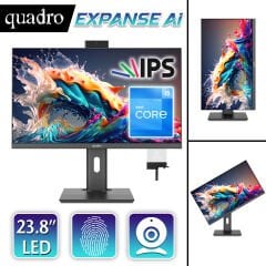 Quadro EXPANSE AI B224 25167 23.8'' IPS Ci5 12450H 16GB 1TB SSD Freedos AIO