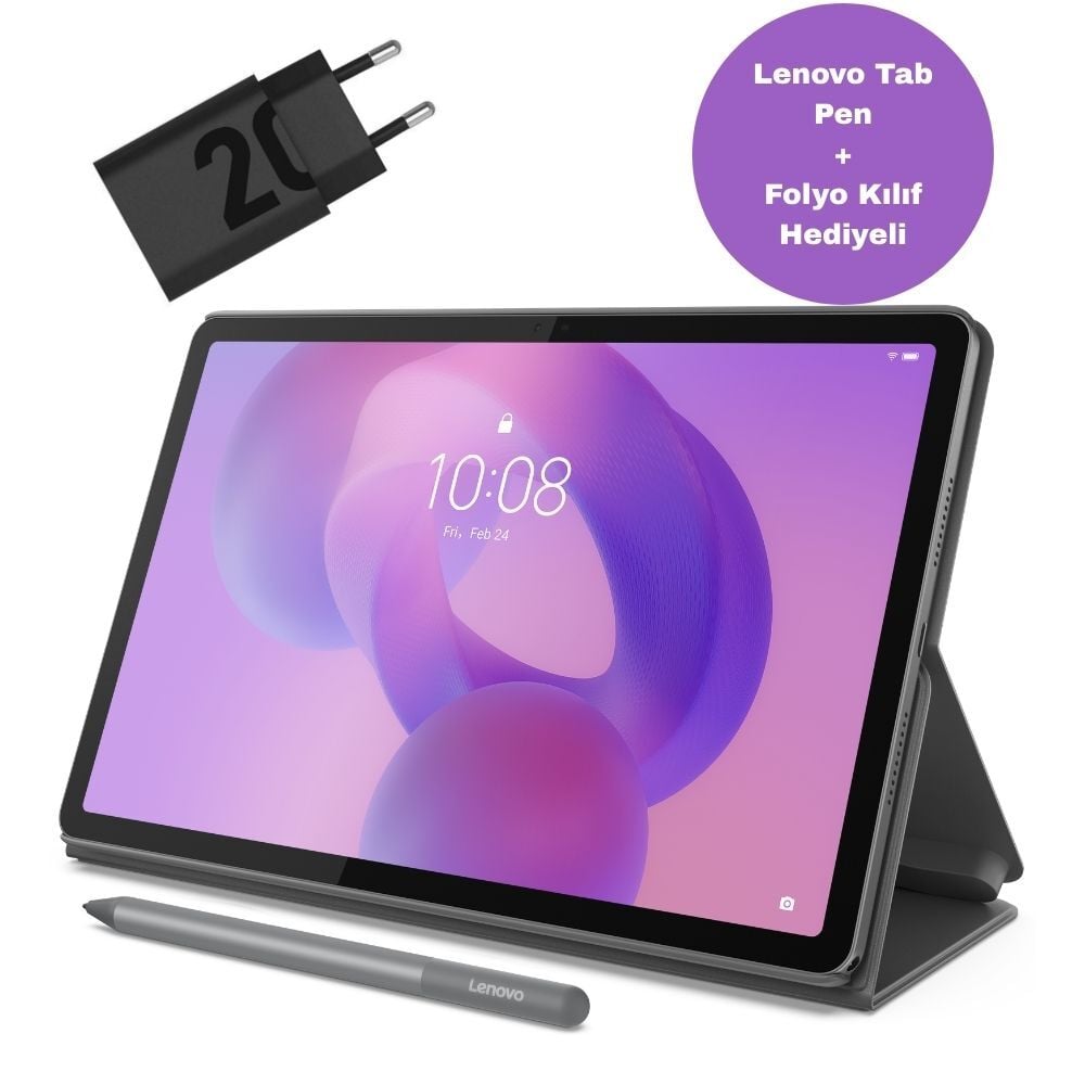 Lenovo Tab K11 TB336FU 4GB 128GB Wifi + Bluetooth Tablet ZAFS0206TR Lenovo Tab Pen + Folyo Kılıf Hediyeli