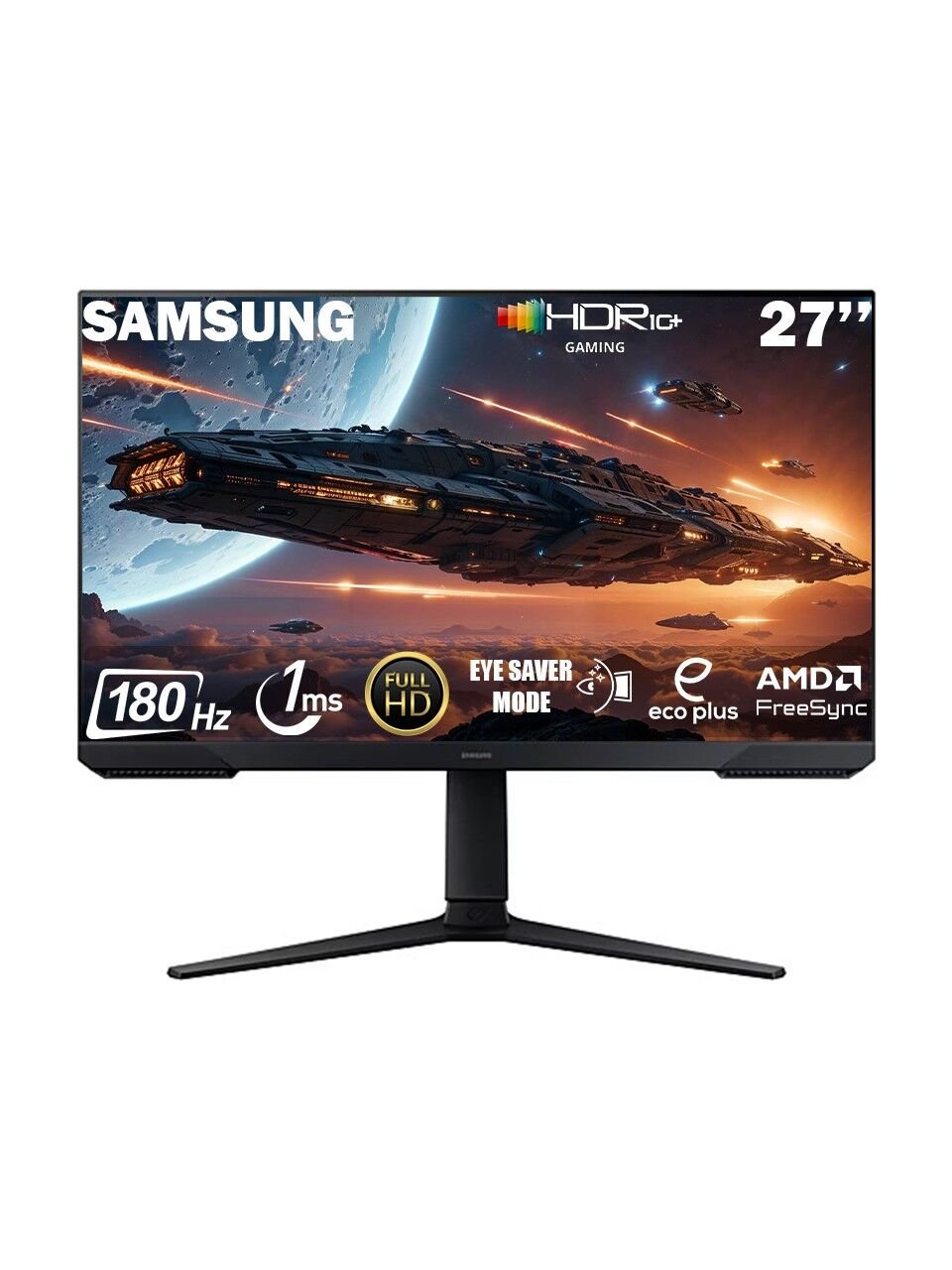 Samsung LS27DG302EUXUF 27'' Odyssey G3  1 Ms 180 Hz FHD (HDMI+DP) Pivot Gaming Monitör