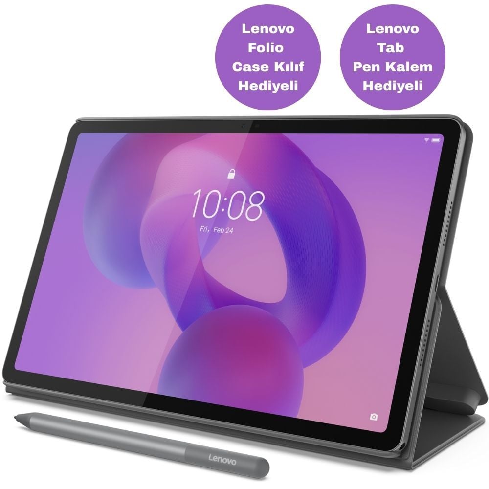 Lenovo Tab K11 Gen 2 11'' 8GB 128GB Wifi + Bluetooth Tablet ZAFS0180TR (Kılıf + Kalem Hediyeli)