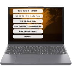 Lenovo IdeaPad Slim 3 GTI16 Intel Core i5 13420H 16GB 512GB SSD Freedos 15.3'' WUXGA
