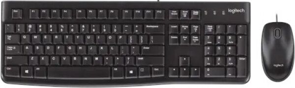 Logitech MK120 Kablolu Klavye Mouse Seti Siyah - 920-002560