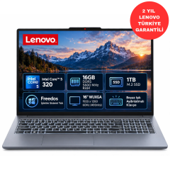 Lenovo Ideapad Slim 3 16IWC11 Intel Core 5 320 16GB 1TB SSD  Freedos 16'' WUXGA 83RS003NTR
